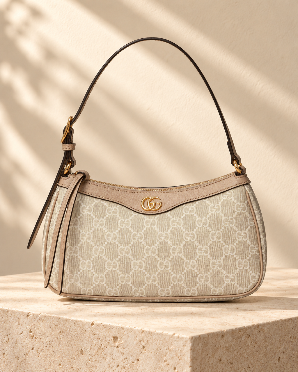 Borsa a mano Elora — Crema