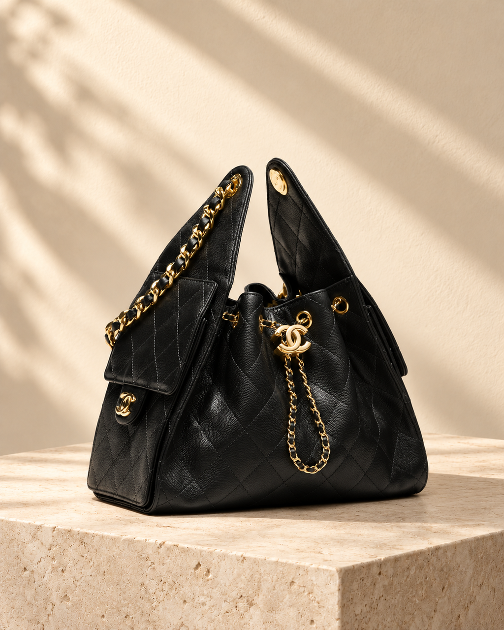 Borsa a mano Alba — Nero