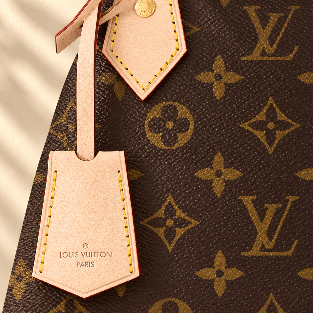 Mini sac Zoé — Imprimé brun
