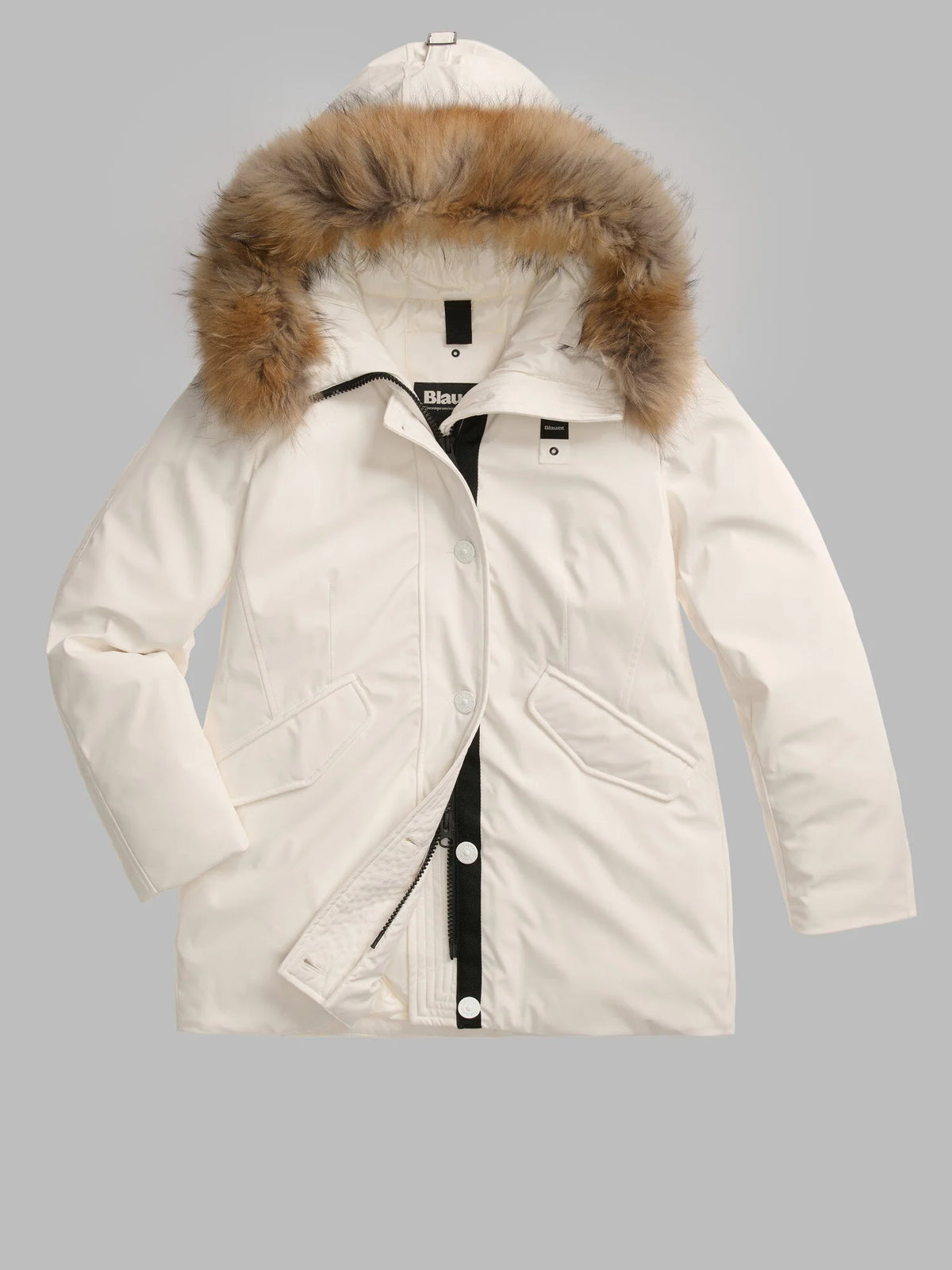 Parka Blauer Irma — Bianco — vista 2