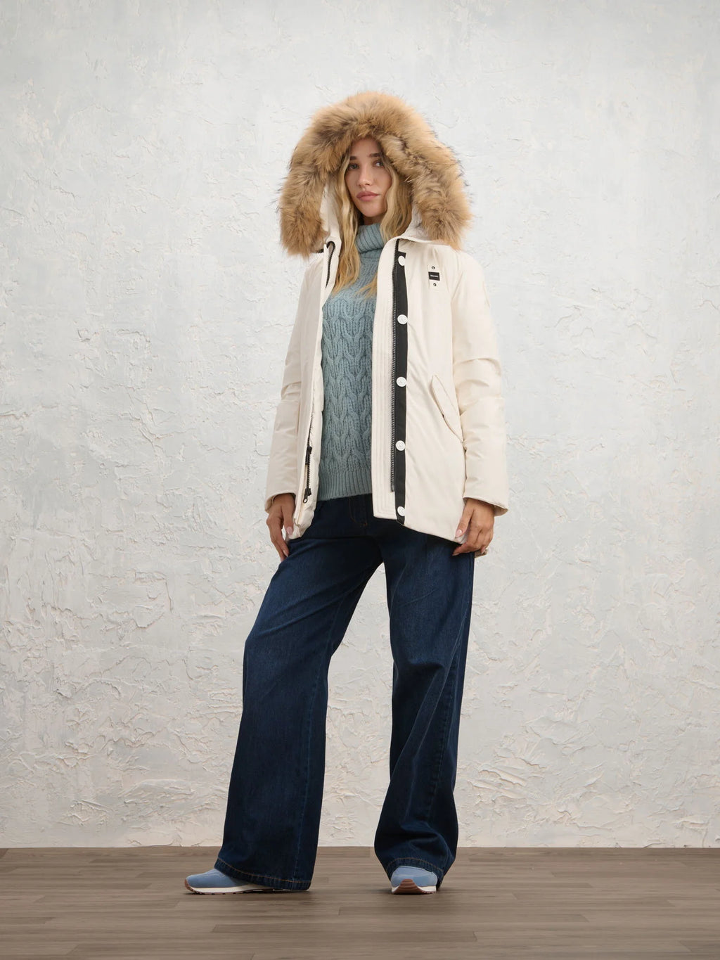 Parka Blauer Irma — Blanc — vue 3