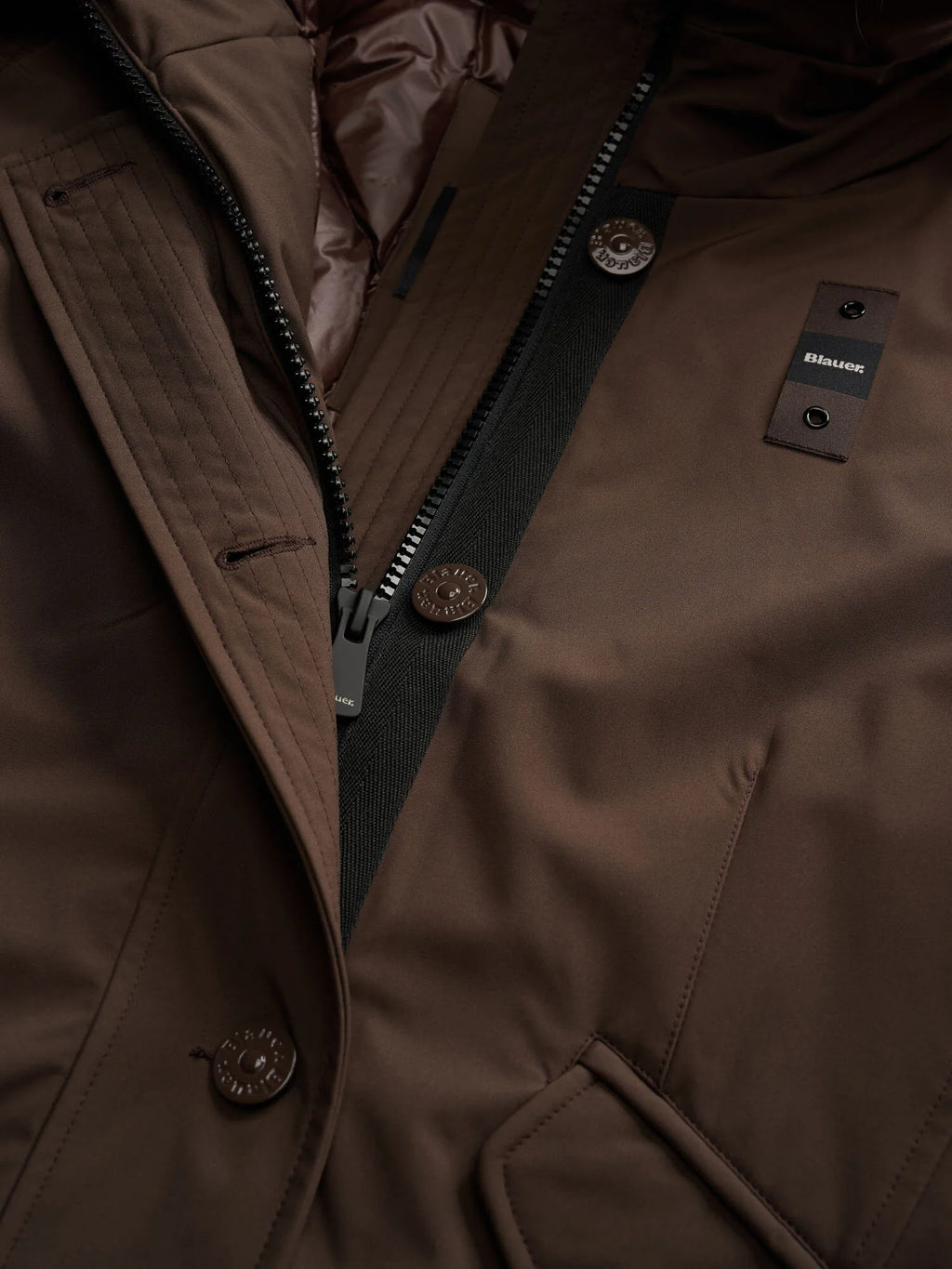 Parka Blauer Irma — Marron — vue 5