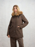 Parka Blauer Irma — Marron