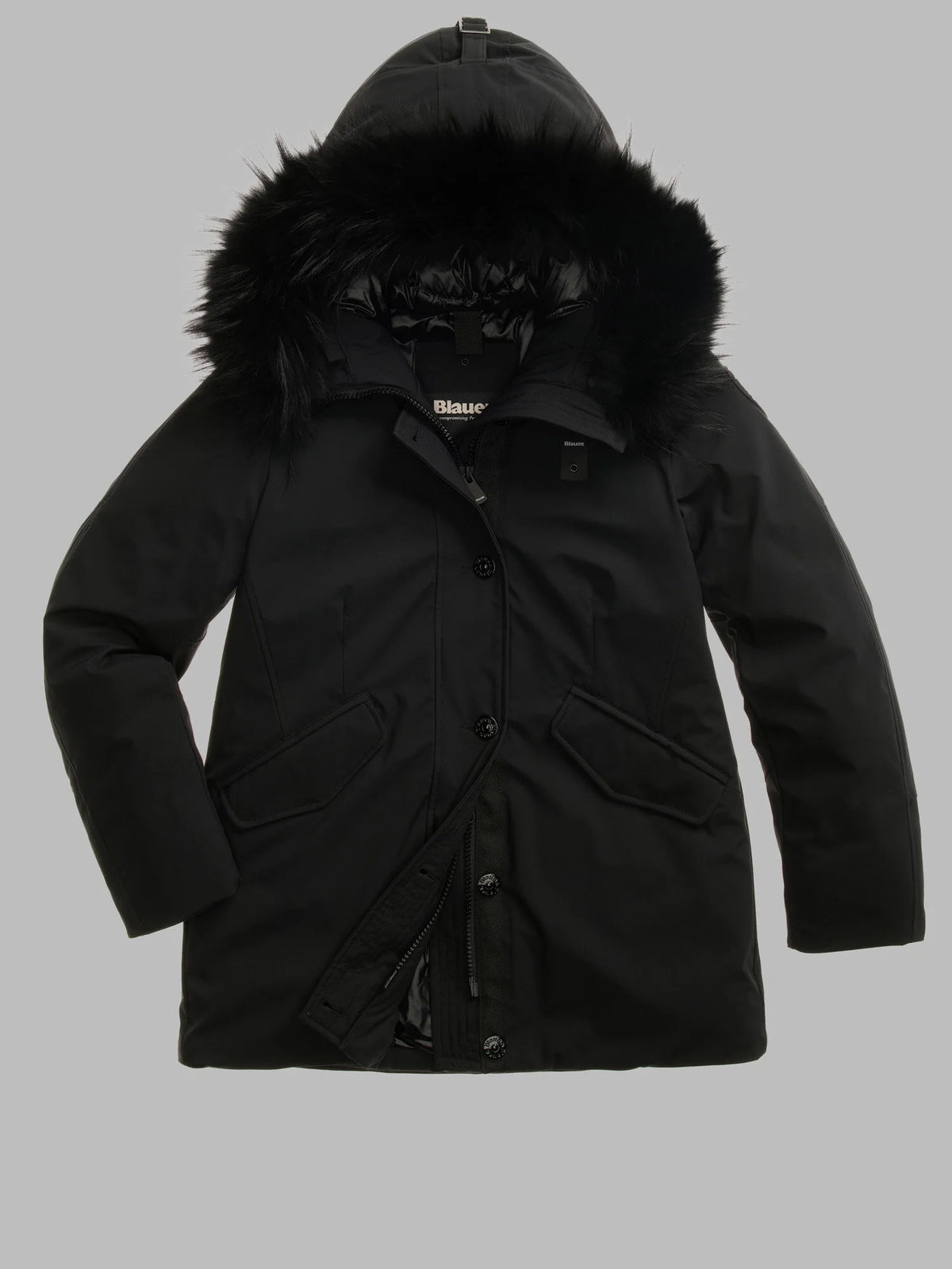 Parka Blauer Irma — Nero — vista 2