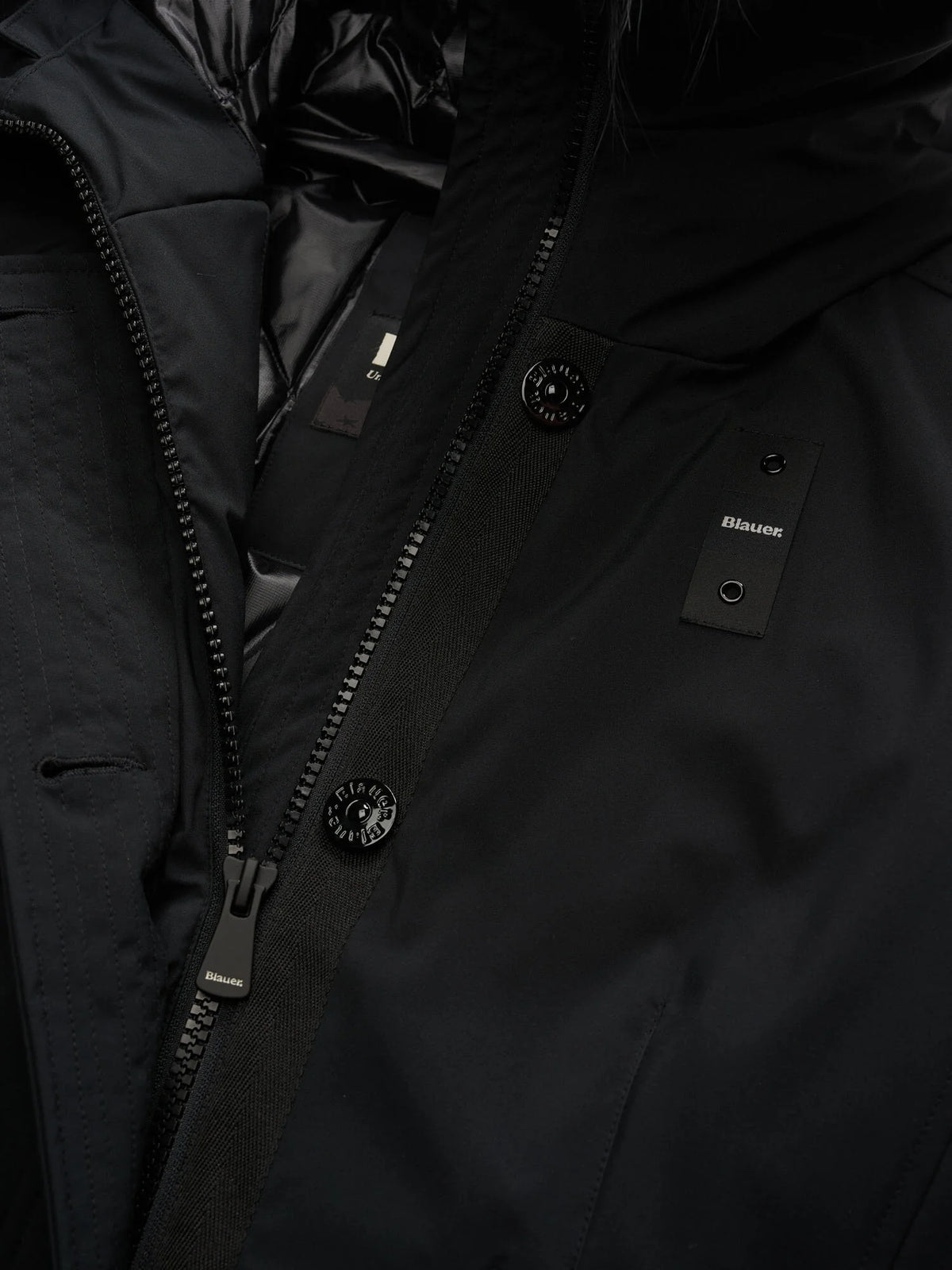 Parka Blauer Irma — Nero — vista 5