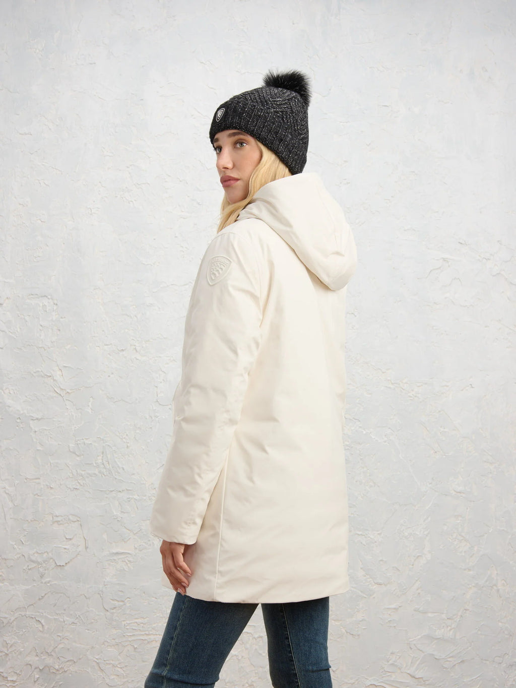 Parka Blauer Queensberry — Blanc — vue 4