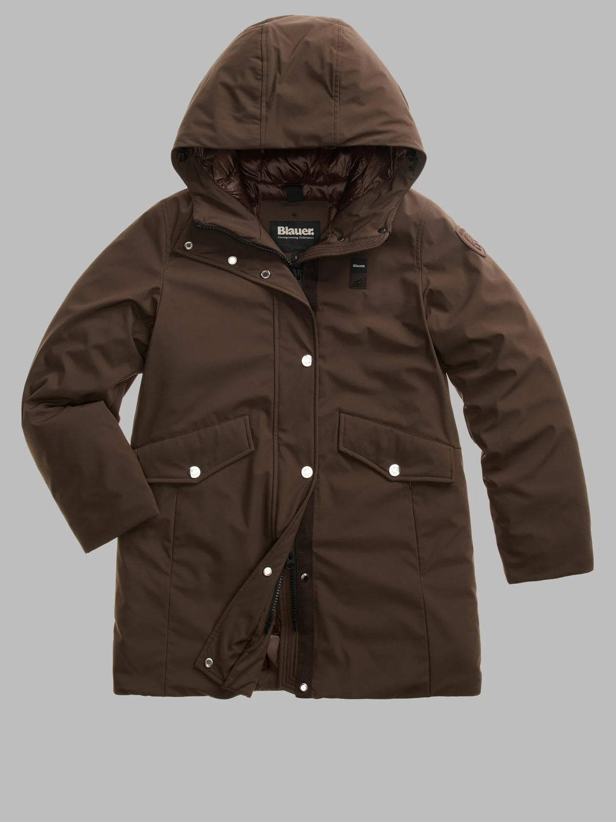 Parka Blauer Queensberry — Marrone — vista 2
