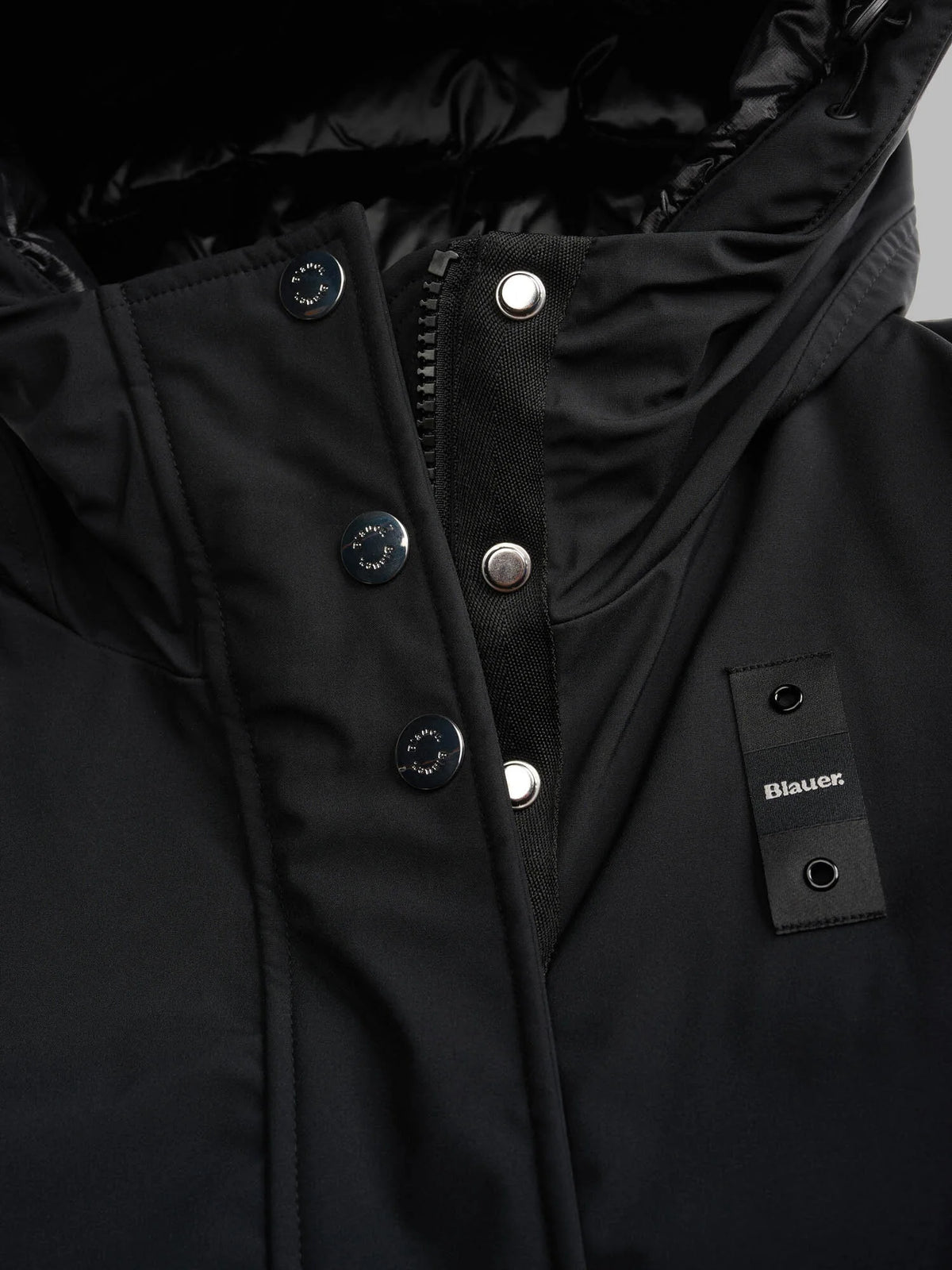 Parka Blauer Queensberry — Nero — vista 5
