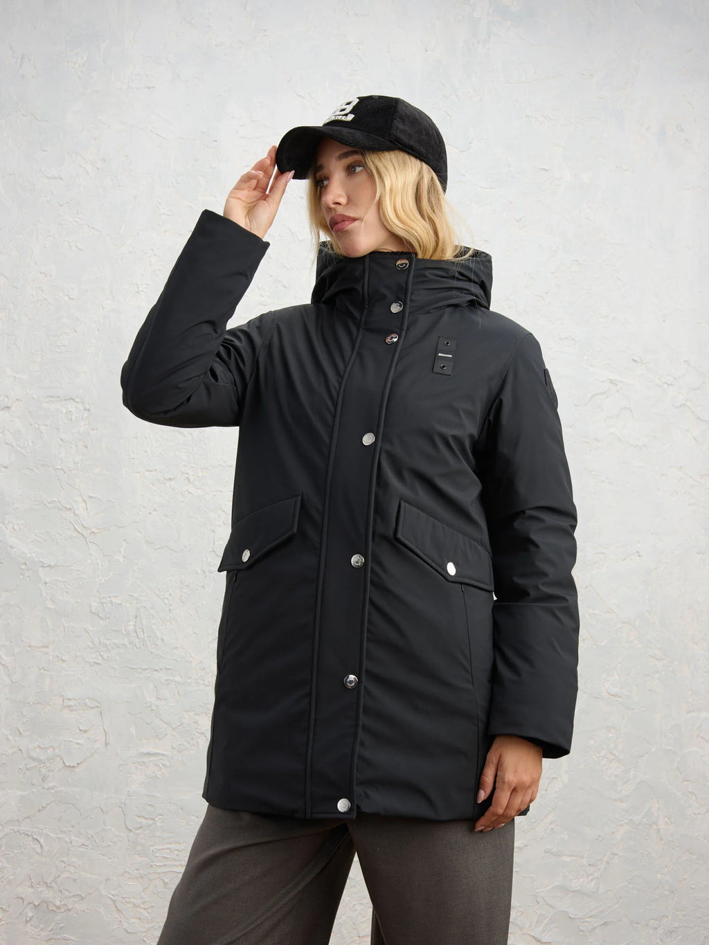 Blauer Queensberry parka — Black