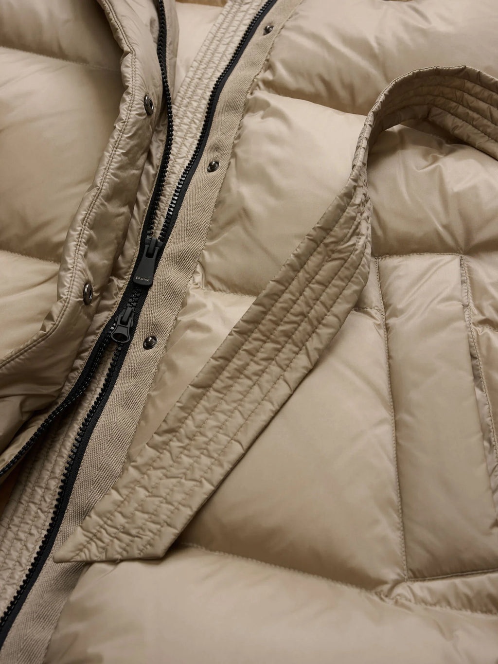 Blauer Granger long down jacket — Fog grey — view 5