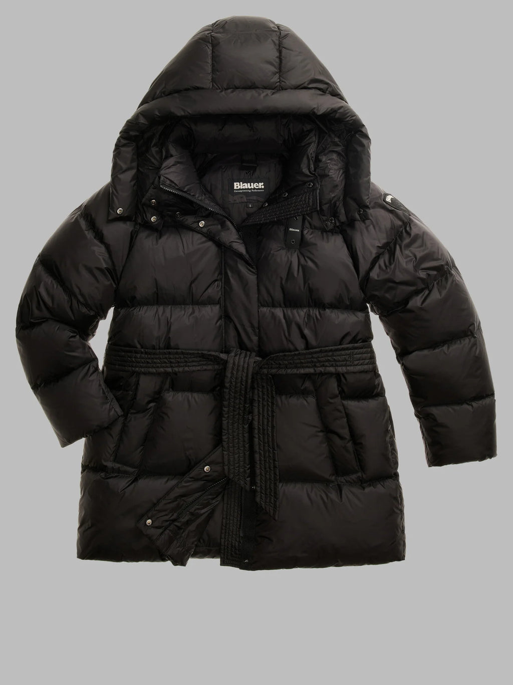 Piumino lungo Blauer Granger — Nero — vista 2