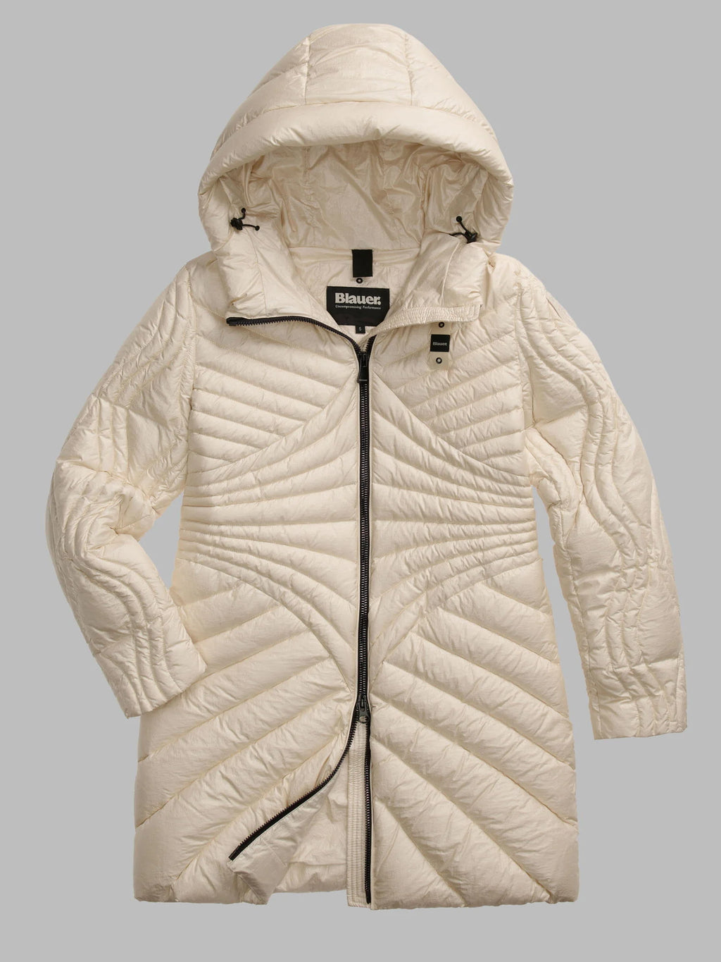 Doudoune longue Blauer Forsyth — Beige bouleau — vue 2