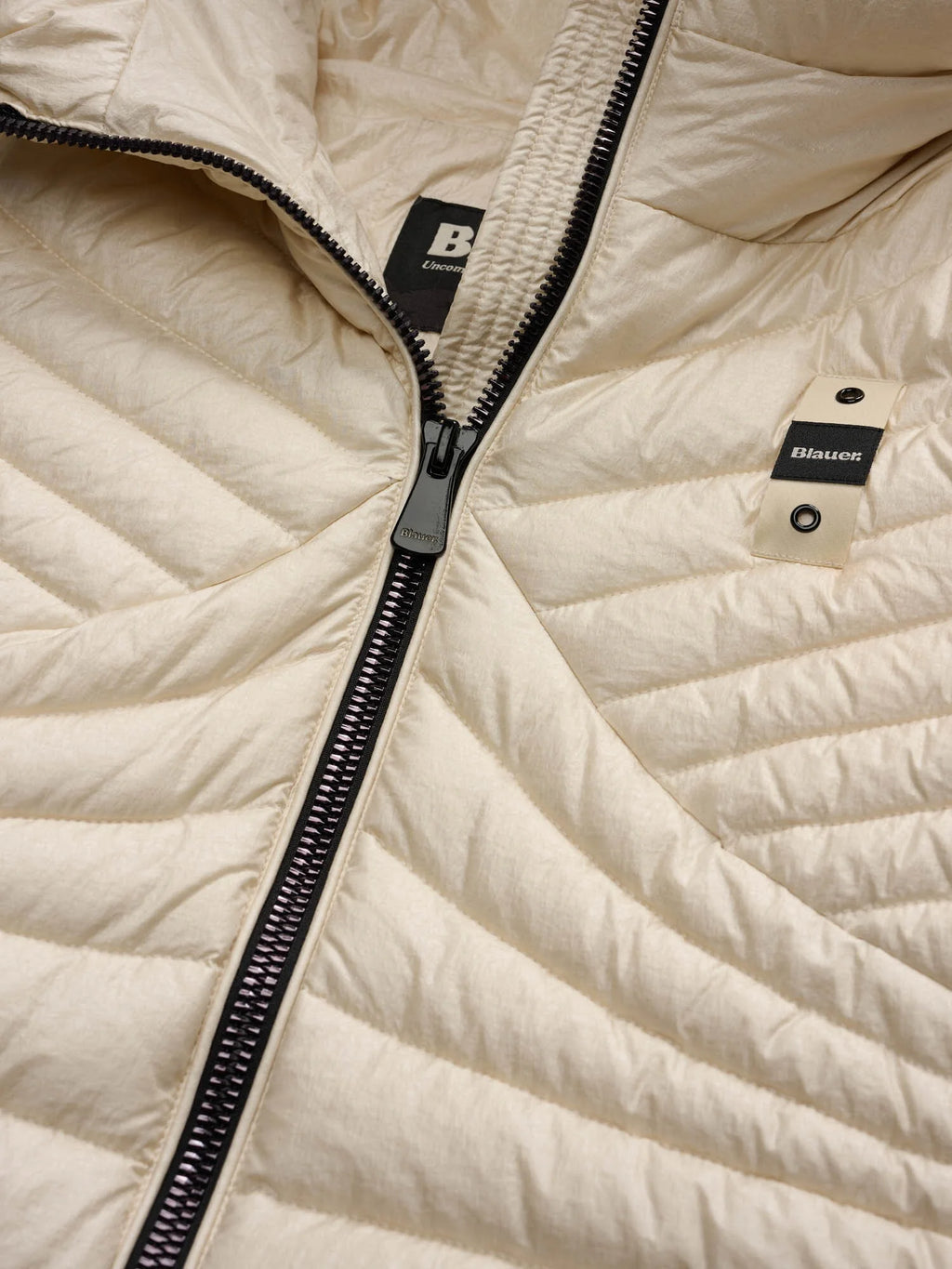 Doudoune longue Blauer Forsyth — Beige bouleau — vue 5