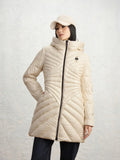 Doudoune longue Blauer Forsyth — Beige bouleau