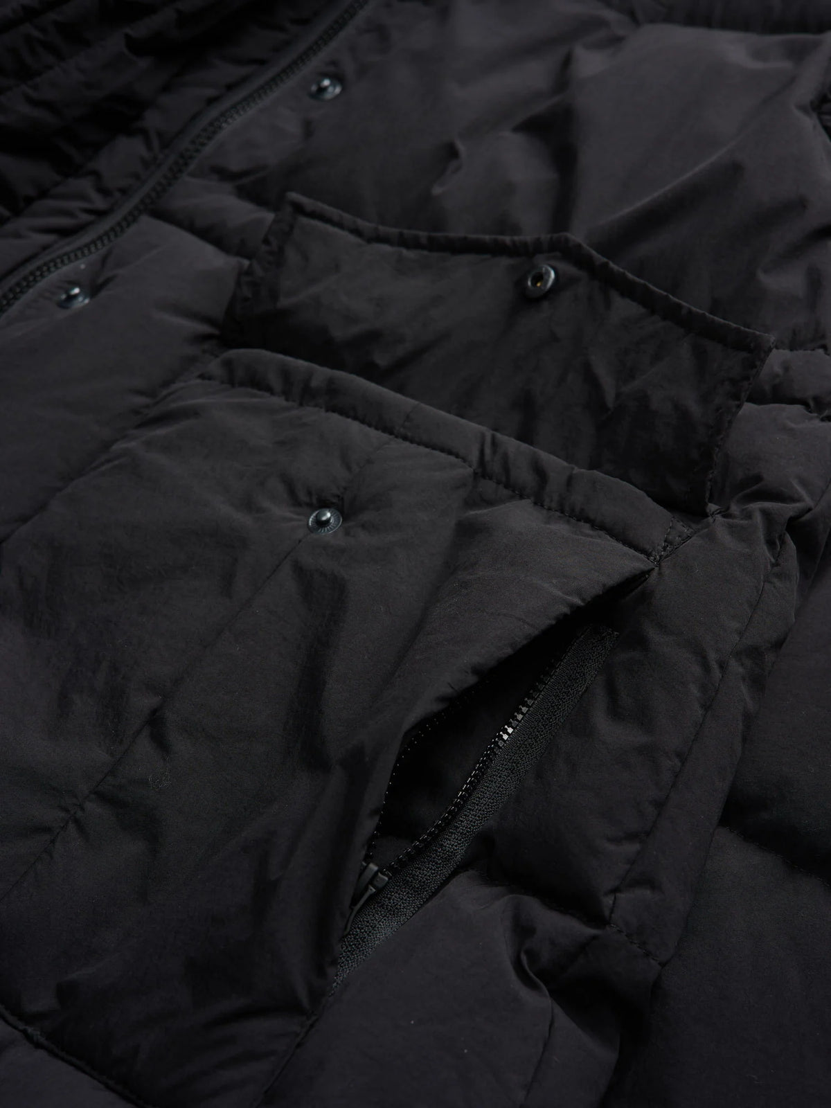 Piumino lungo Blauer Chelsea — Nero — vista 5