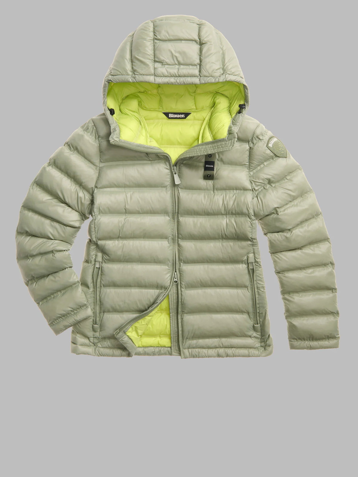 Piumino Blauer Ellis — Verde olio — vista 2