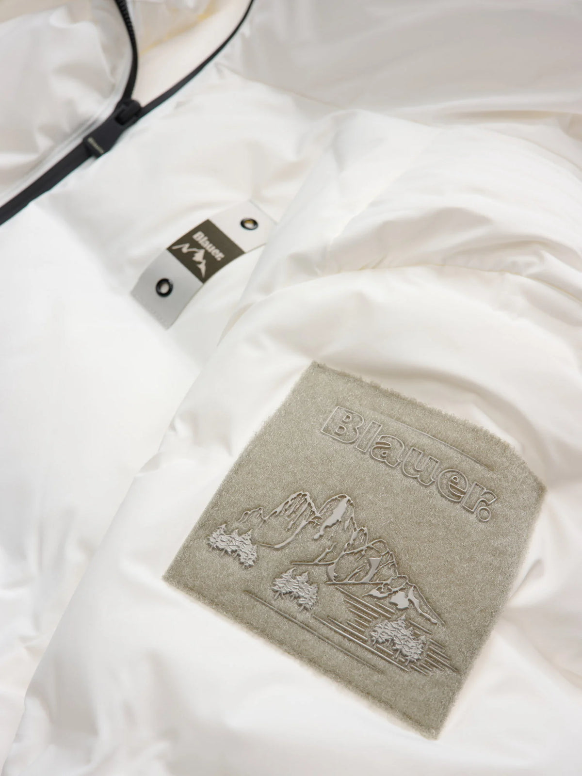 Piumino Blauer Croda — Bianco — vista 5