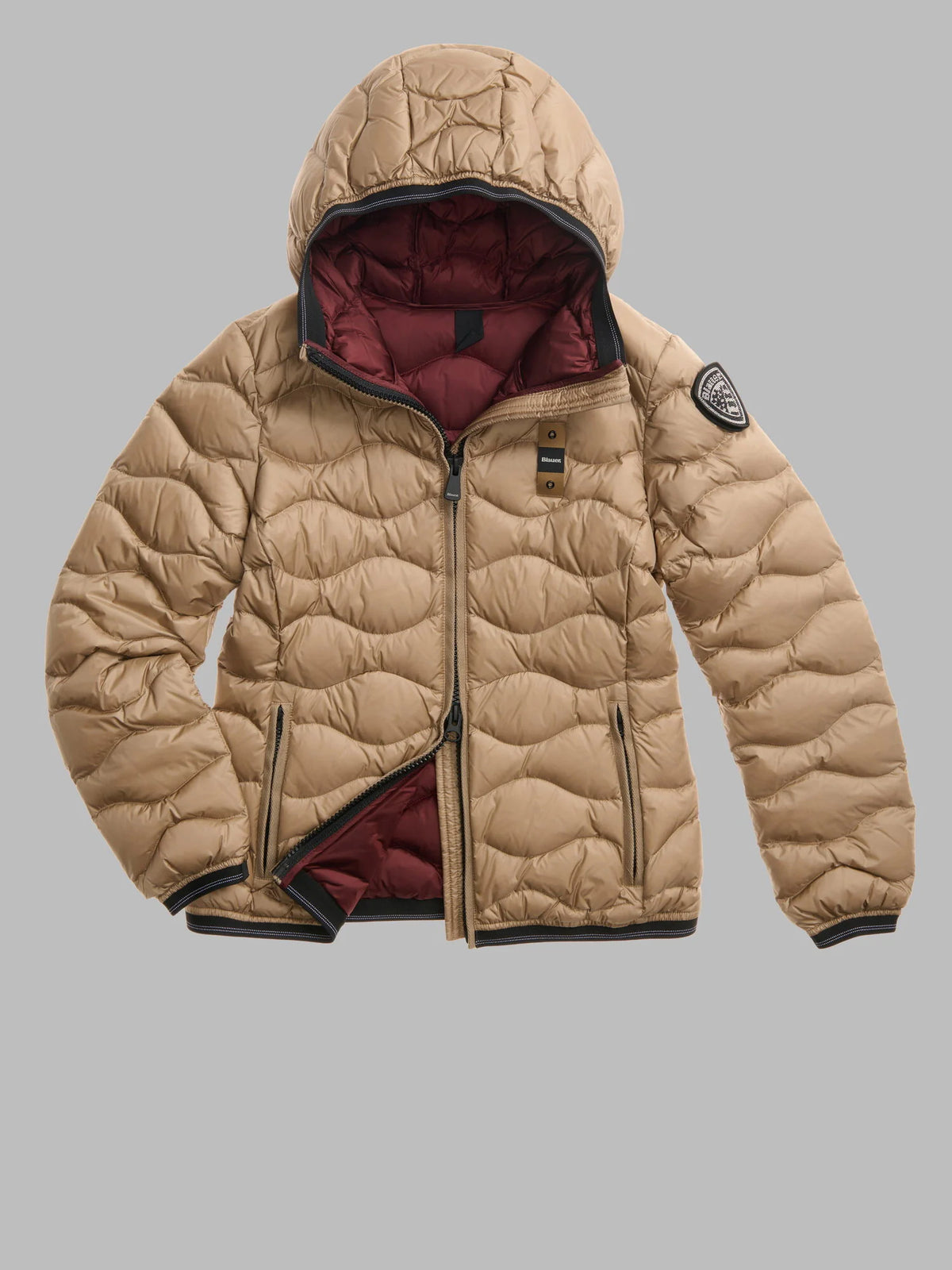 Blauer Camelia down jacket — Café au lait — view 2