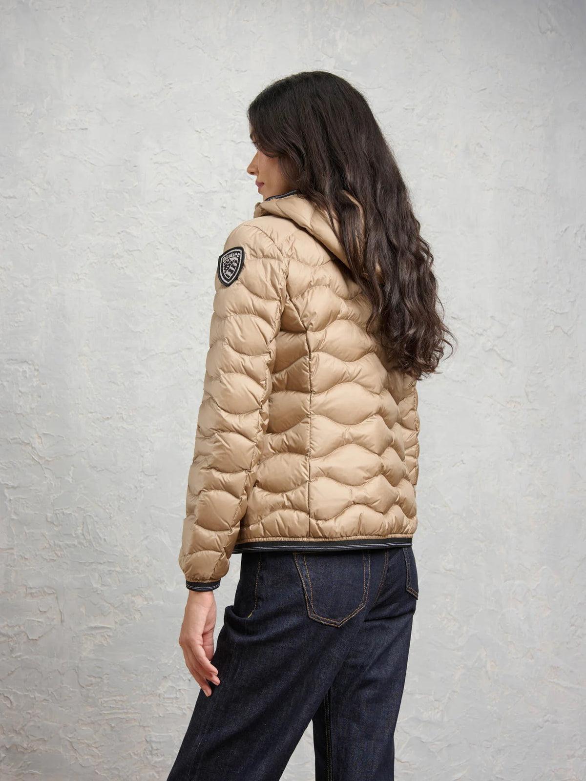 Blauer Camelia down jacket — Café au lait — view 4