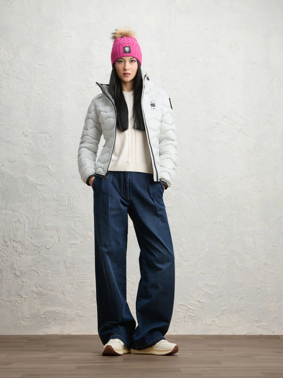 Blauer Camelia down jacket — Light blue — view 3