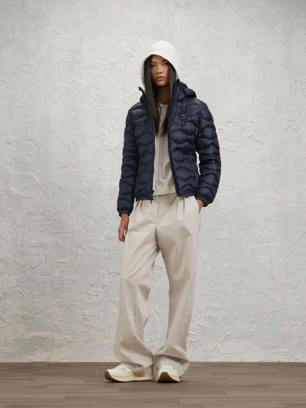 Piumino Blauer Camelia — Blu navy — vista 3