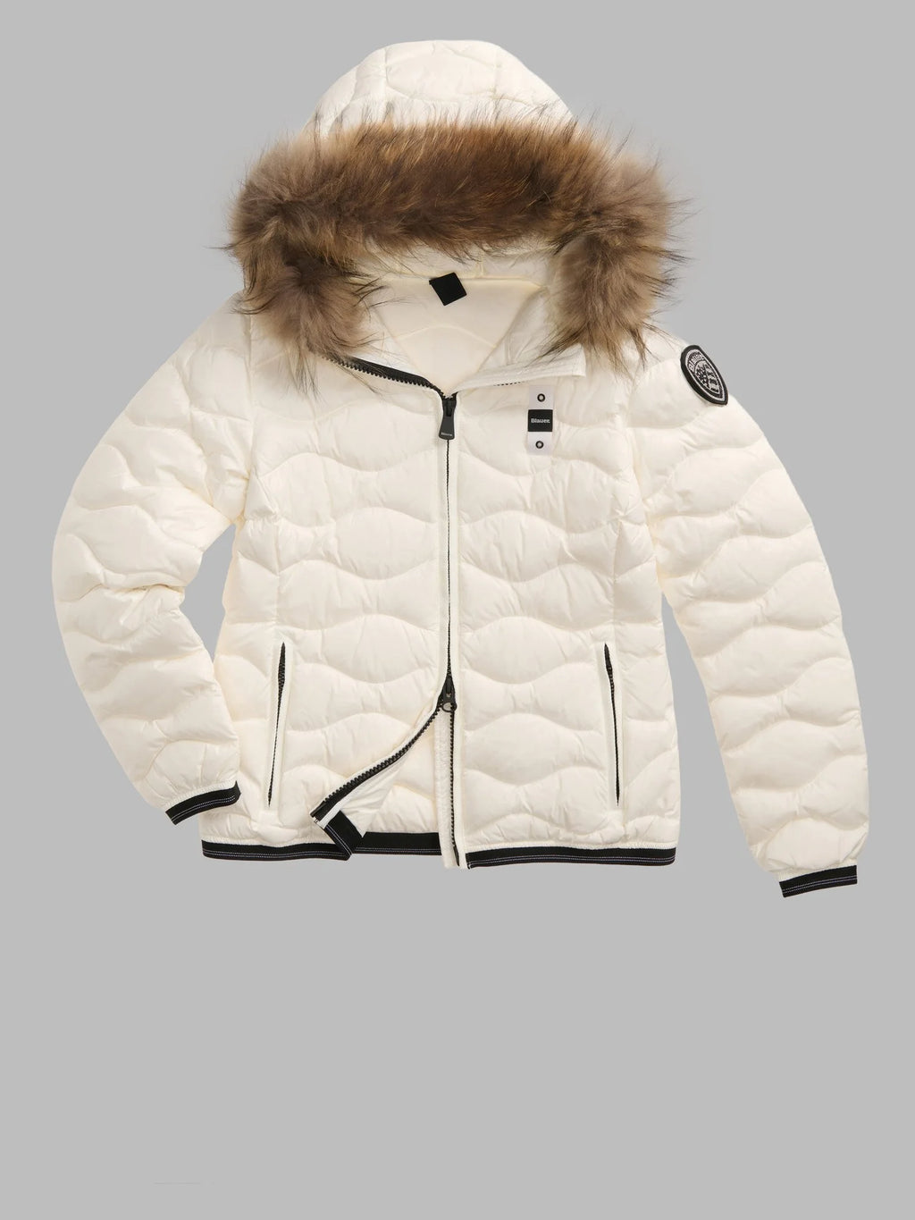 Blauer Aldie down jacket — Optical white — view 2