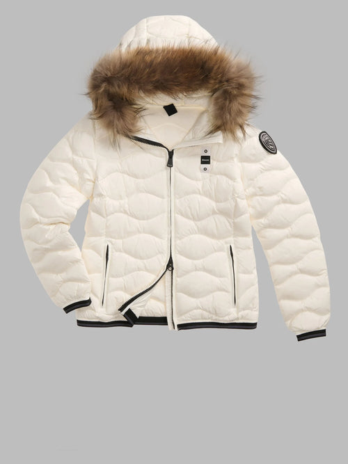 Blauer Aldie down jacket — Optical white — view 2