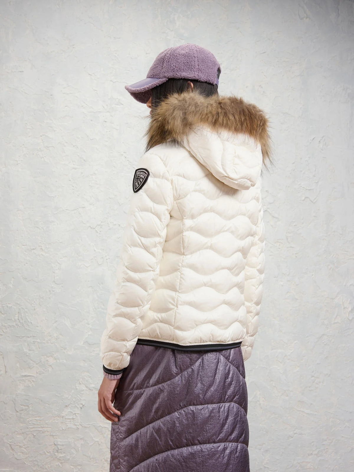 Blauer Aldie down jacket — Optical white — view 4
