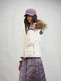 Blauer Aldie down jacket — Optical white