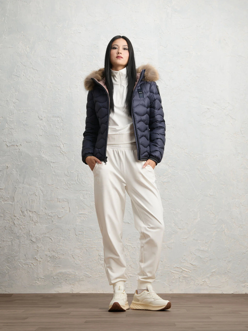 Piumino Blauer Aldie — Blu navy — vista 3