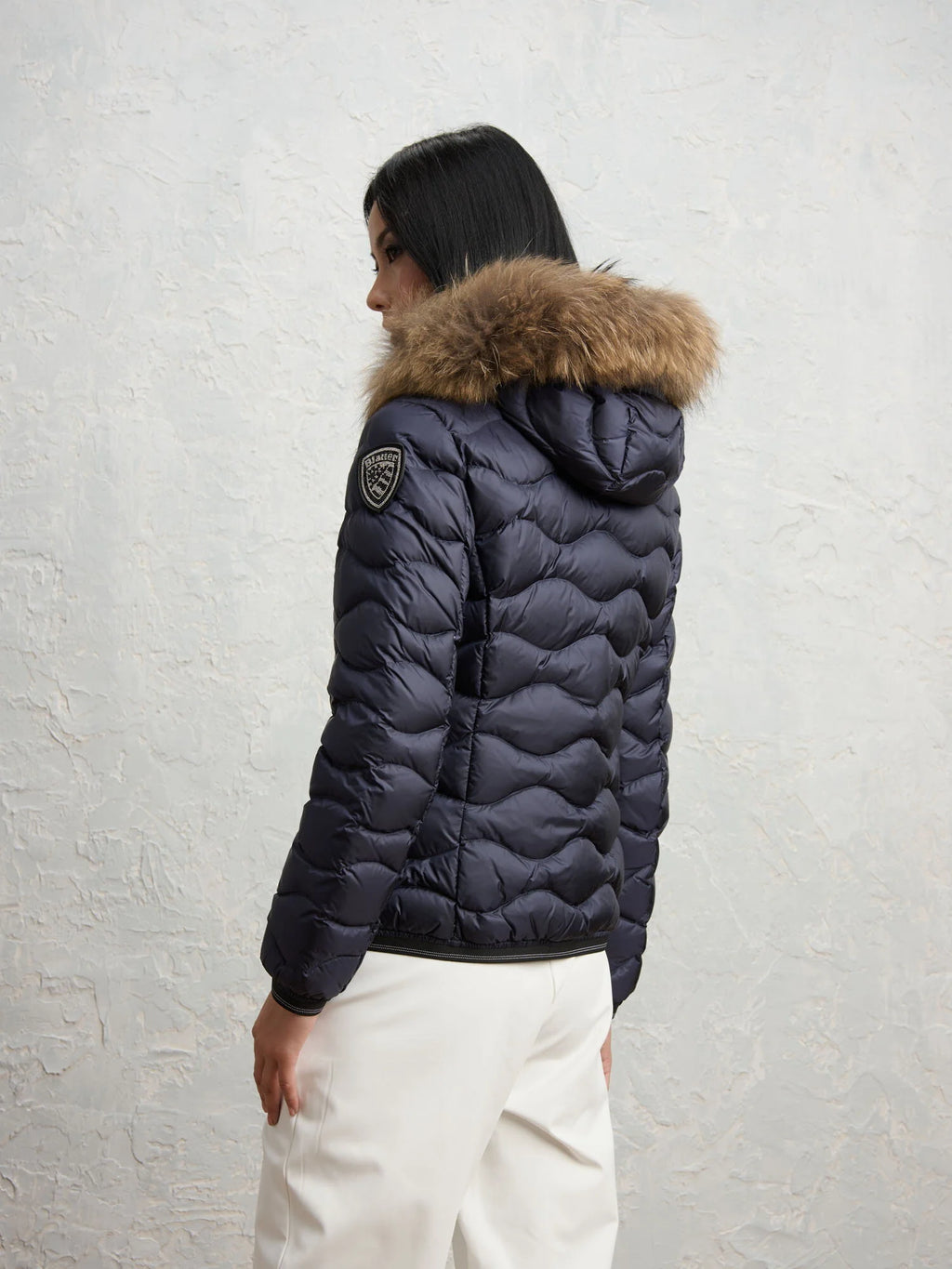 Piumino Blauer Aldie — Blu navy — vista 4