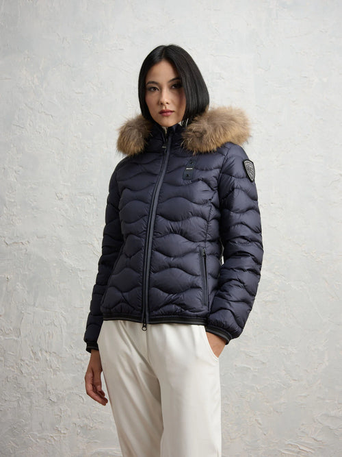 Piumino Blauer Aldie — Blu navy