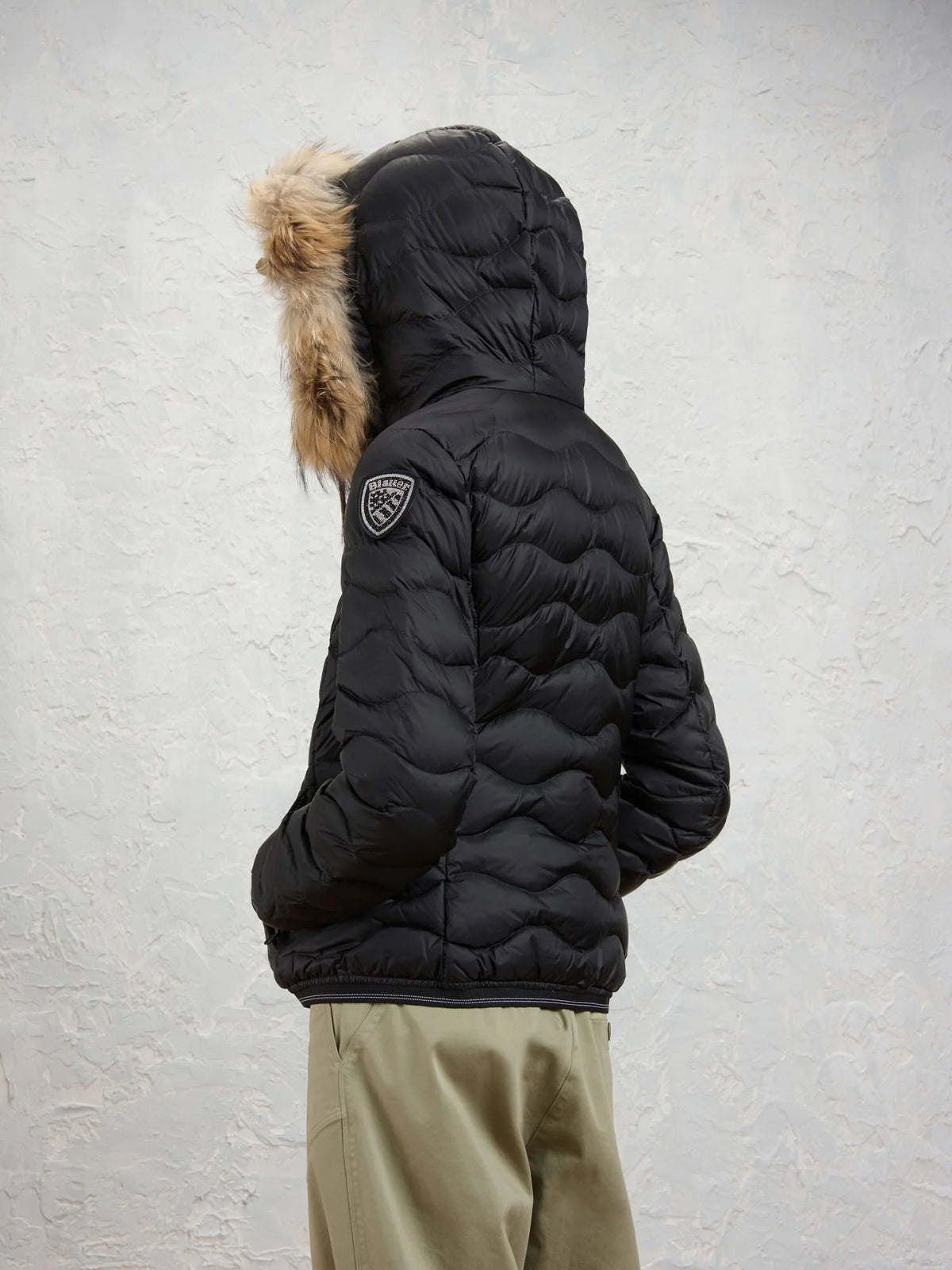 Blauer Aldie down jacket — Black — view 4