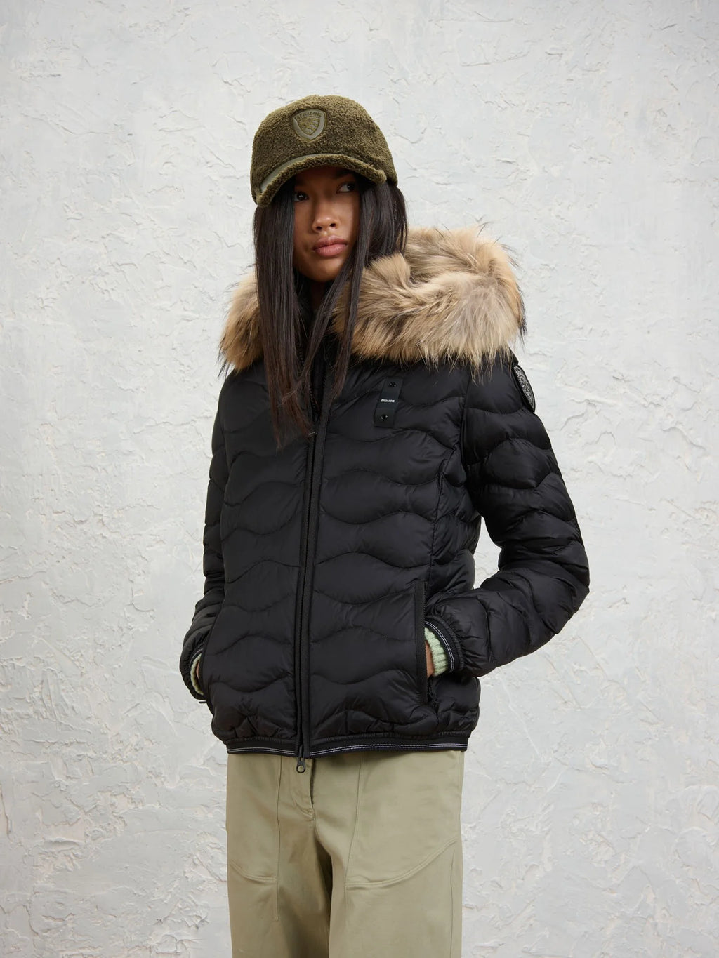 Blauer Aldie down jacket — Black