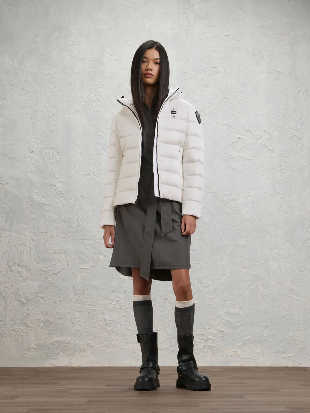 Piumino Blauer Charme — Bianco ottico — vista 3