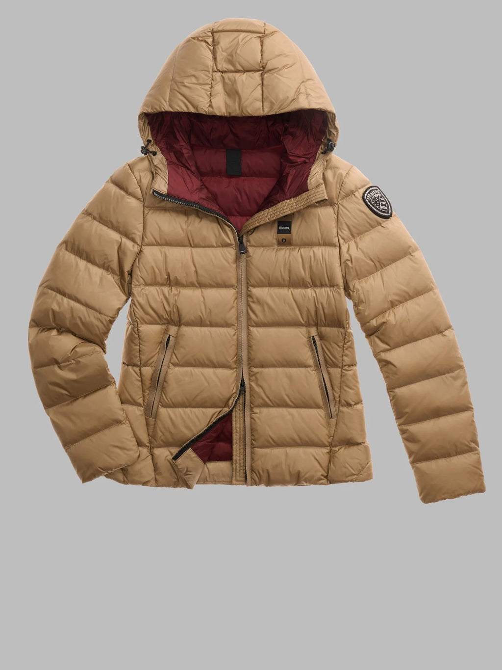 Blauer Charme down jacket — Café au lait — view 2