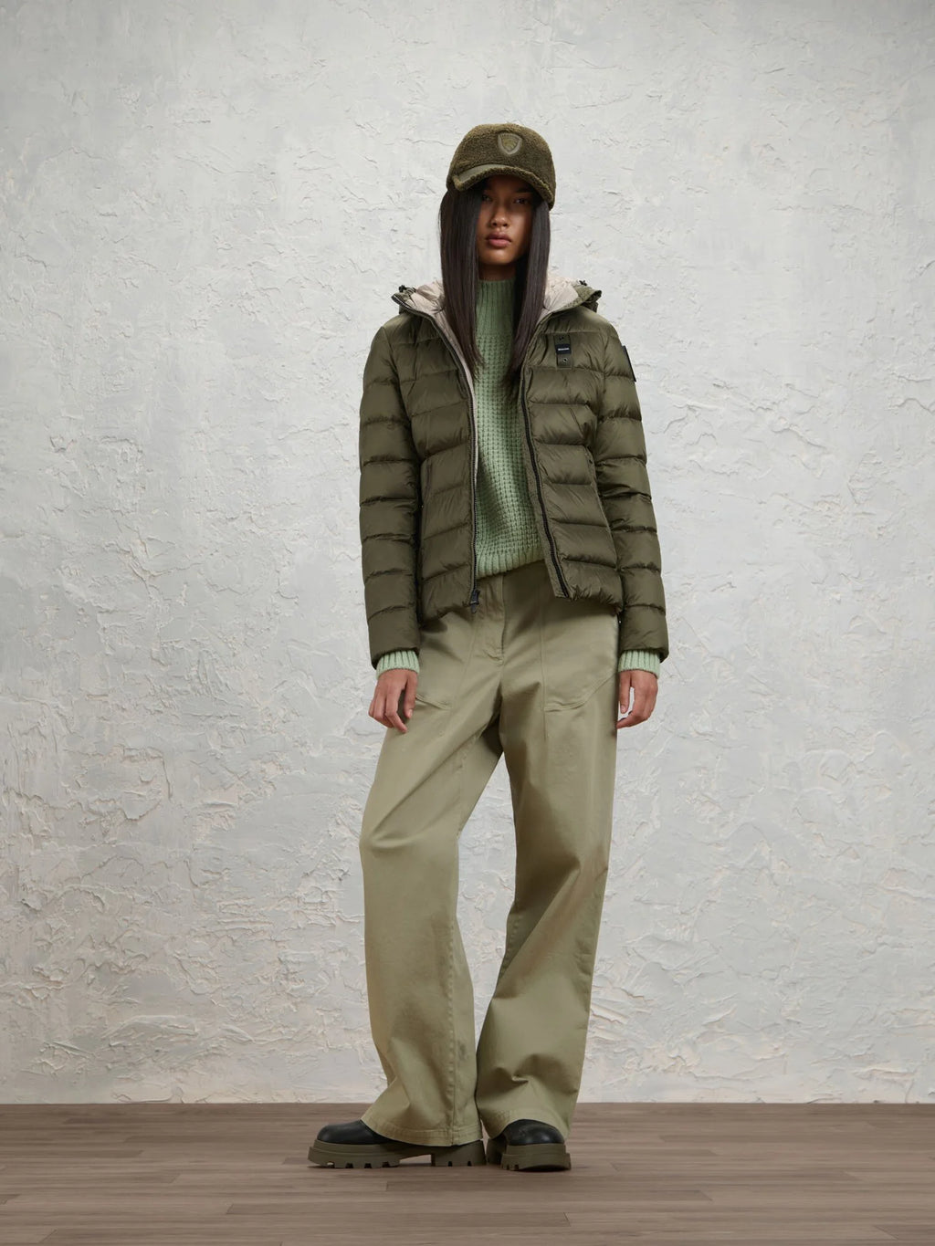 Doudoune Blauer Charme — Olive foncé — vue 3