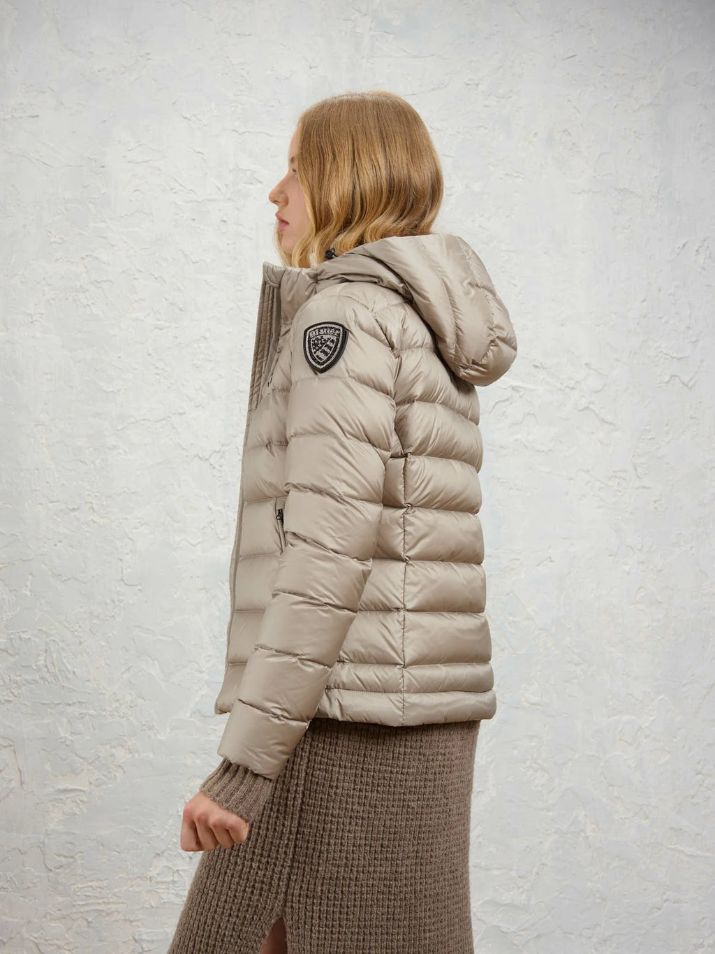 Doudoune Blauer Charme — Gris brume — vue 4