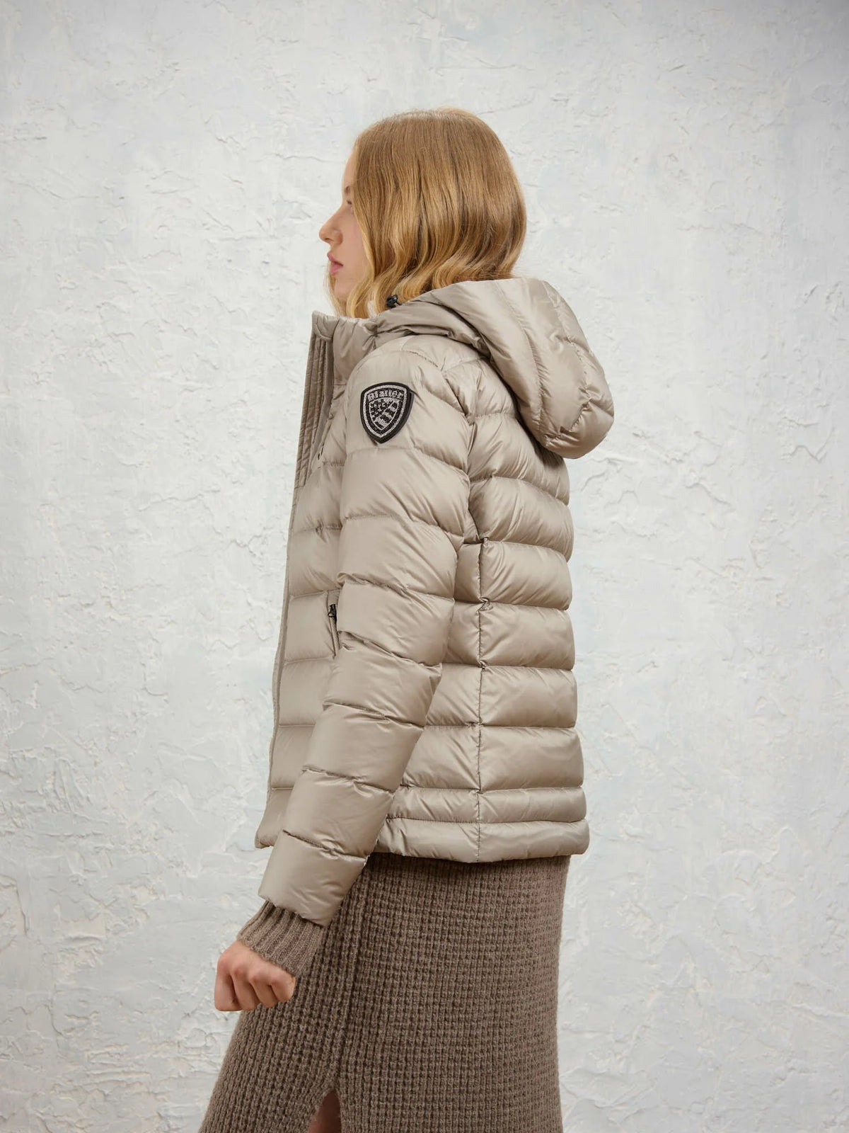 Piumino Blauer Charme — Grigio nebbia — vista 4