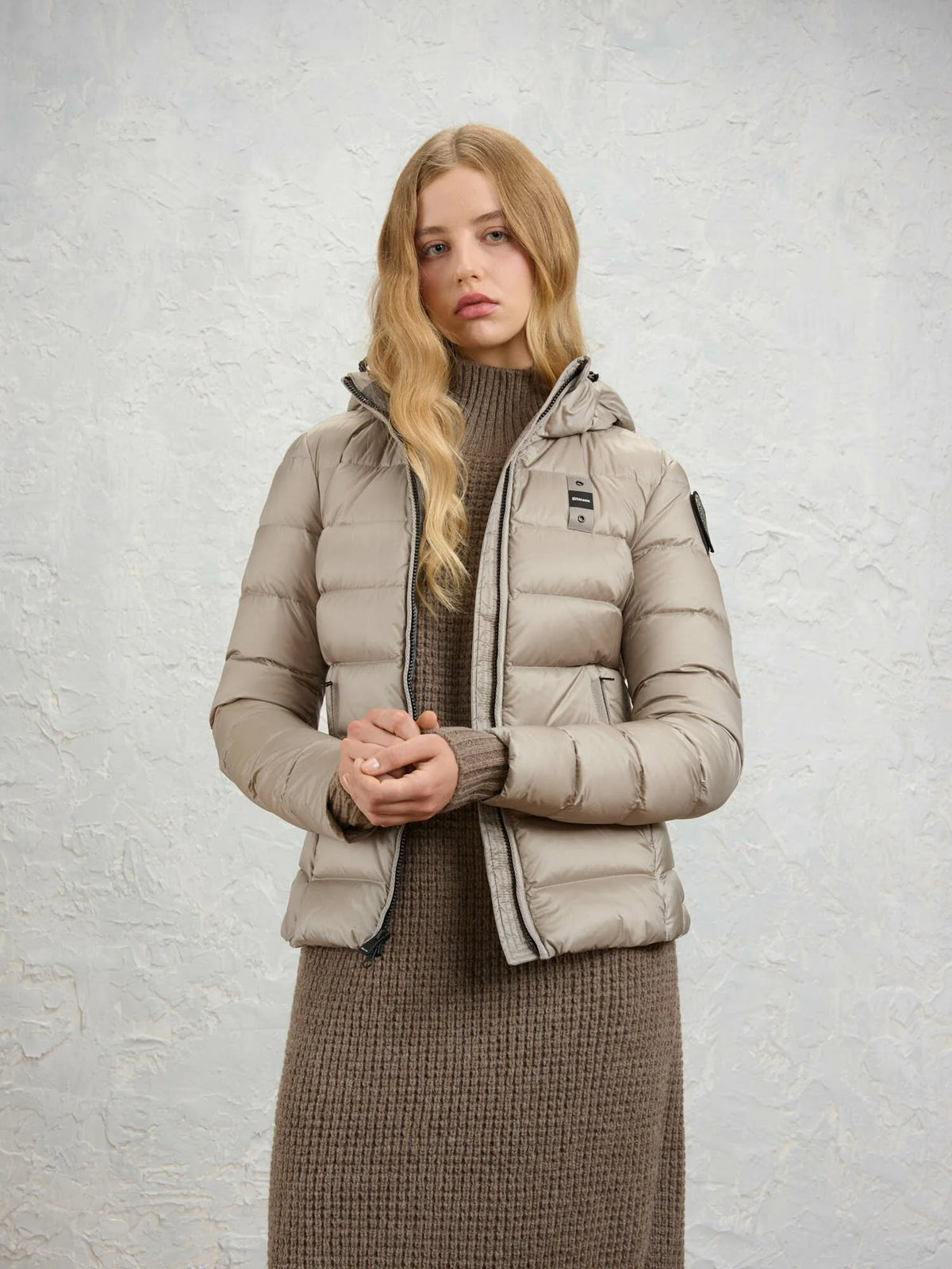 Piumino Blauer Charme — Grigio nebbia