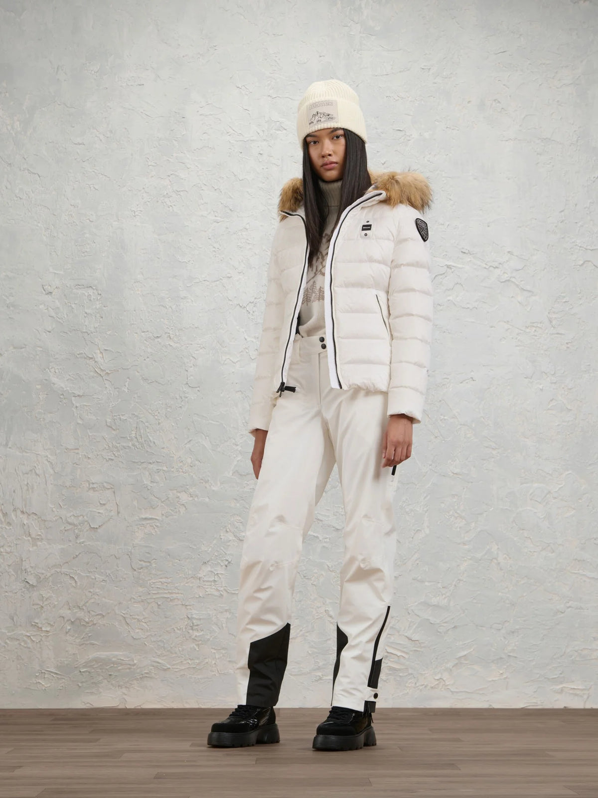 Blauer Arcadia down jacket — Optical white — view 3