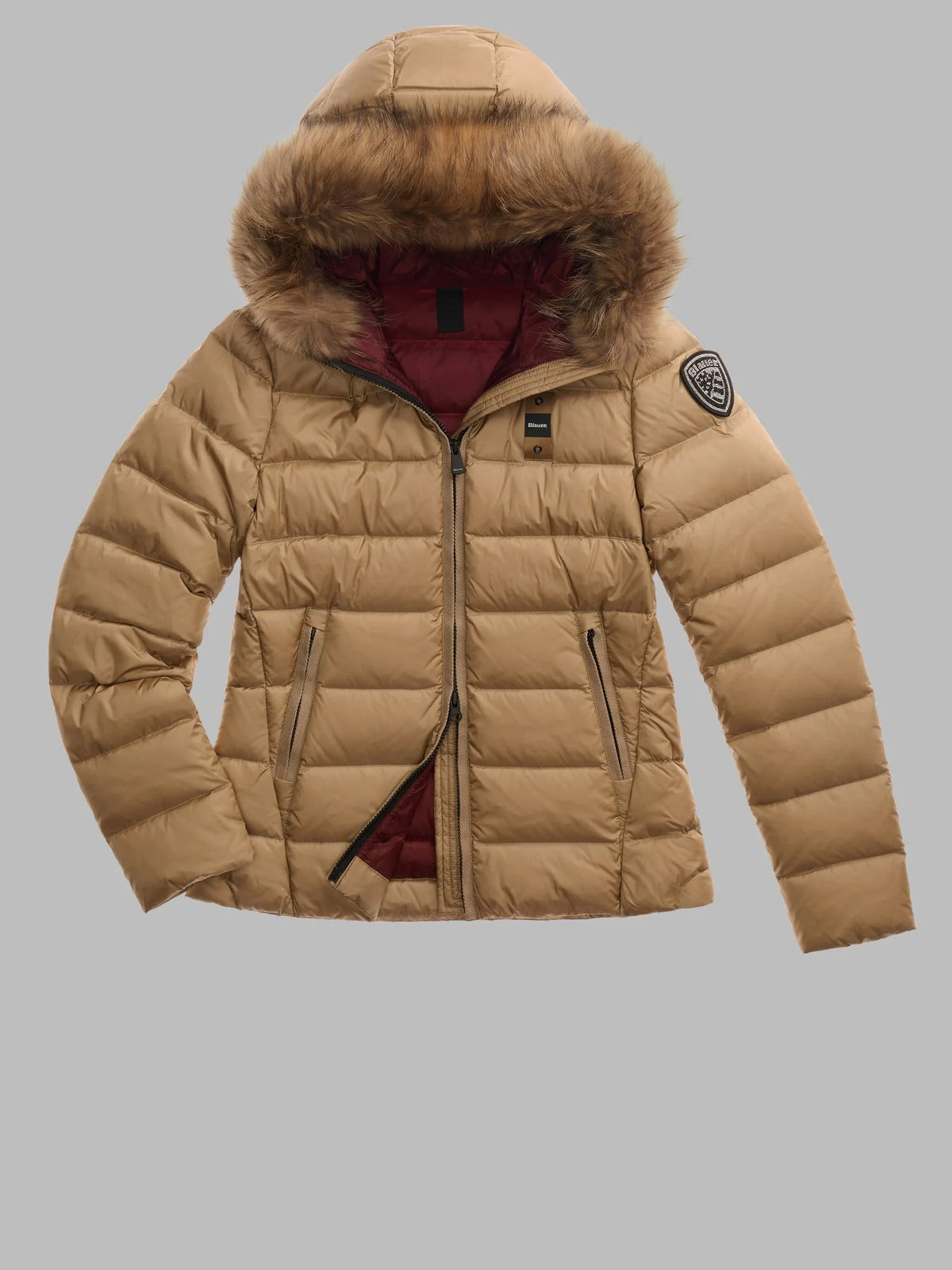Blauer Arcadia down jacket — Café au lait — view 2