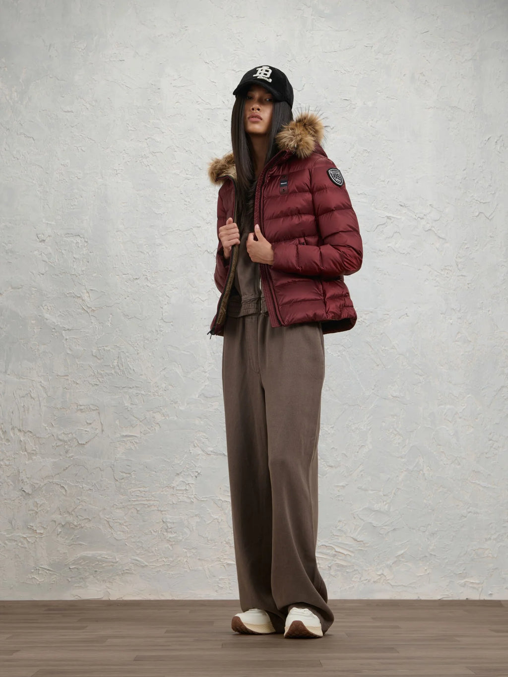 Piumino Blauer Arcadia — Mogano — vista 3