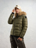 Blauer Arcadia down jacket — Dark olive