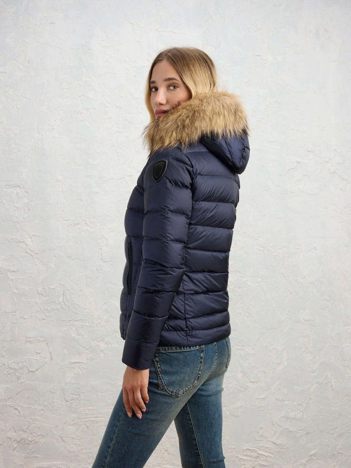 Blauer Arcadia down jacket — Navy — view 4