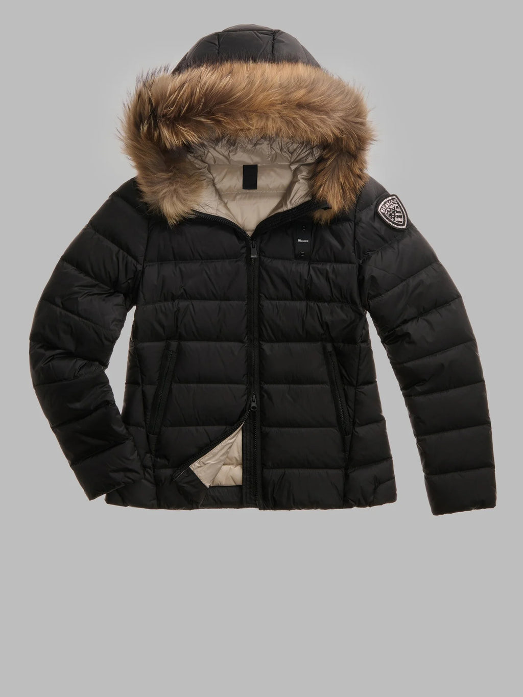 Blauer Arcadia down jacket — Black — view 2