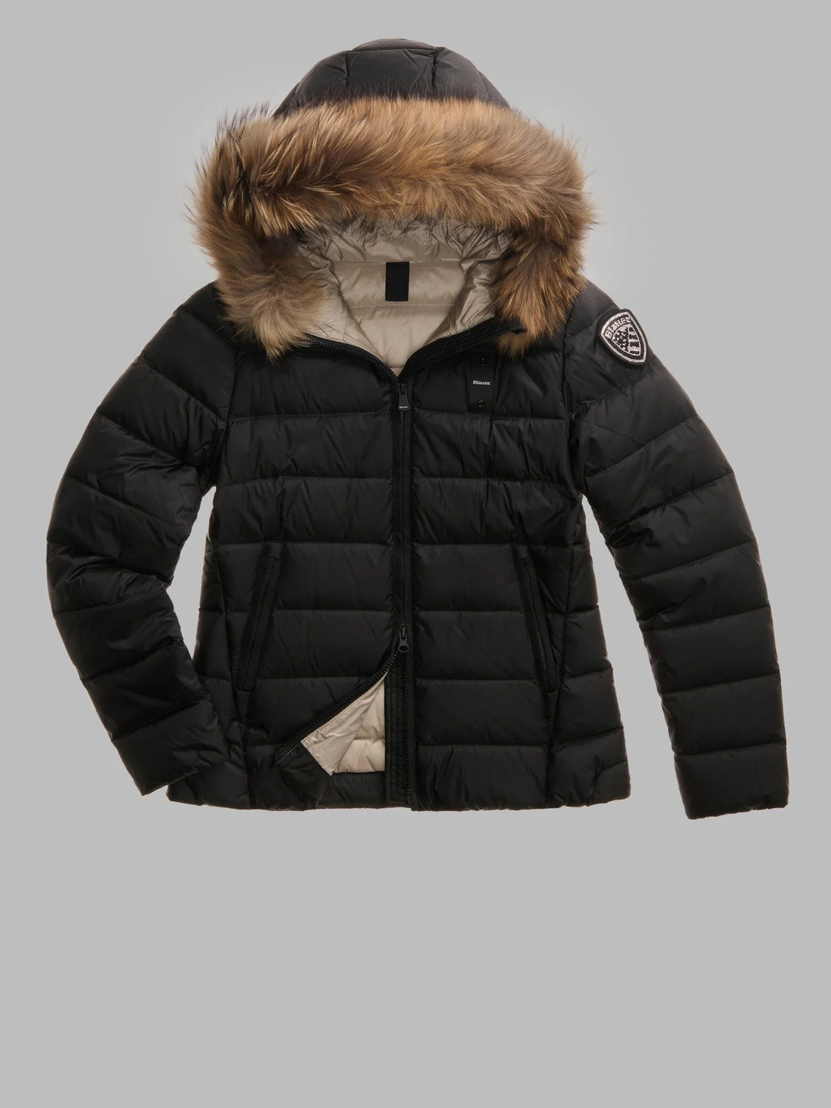 Blauer Arcadia down jacket — Black — view 2