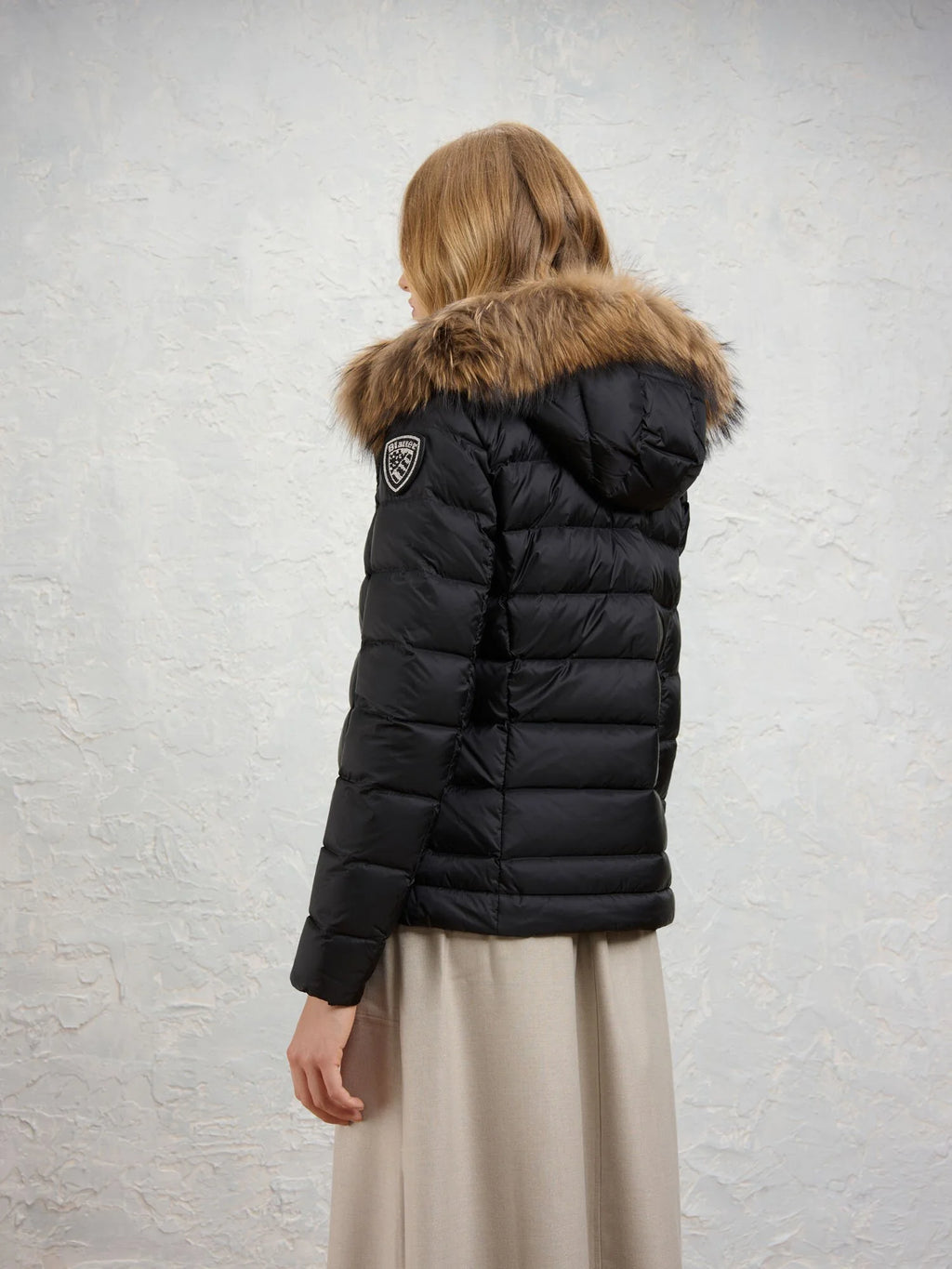 Blauer Arcadia down jacket — Black — view 4