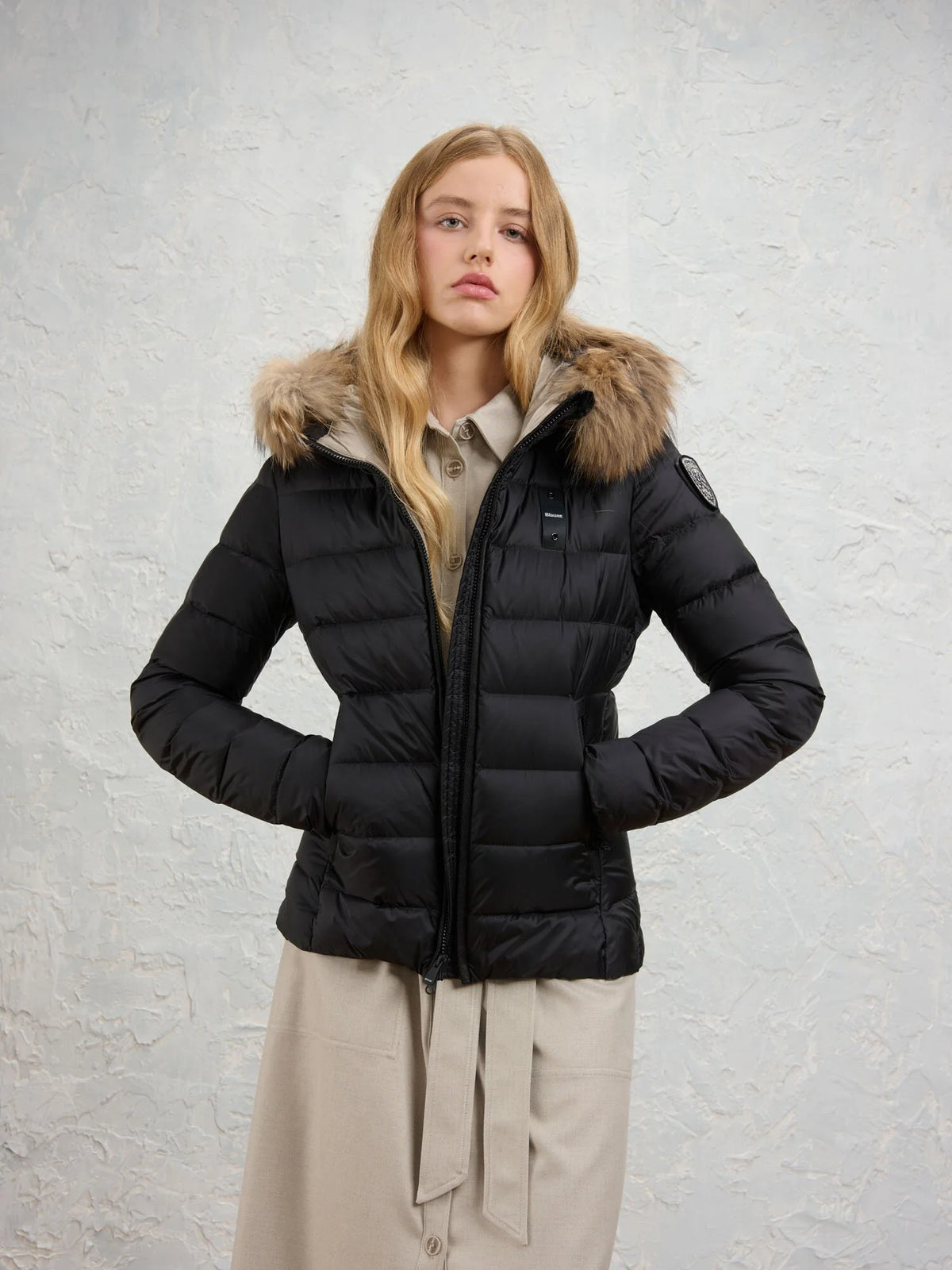 Blauer Arcadia down jacket — Black