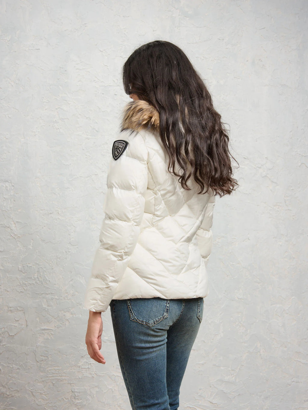 Blauer Alicia down jacket — Optical white — view 4